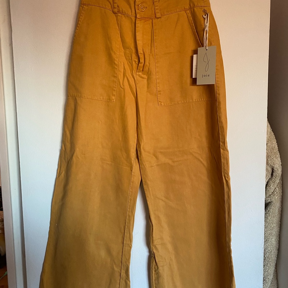 Joie Golden Wide-Leg Trousers
